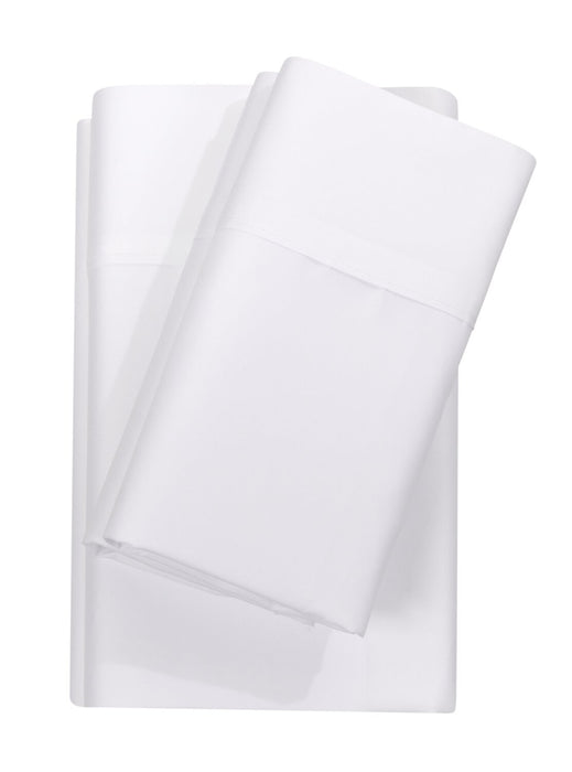 Ensemble de draps Basic BEDGEARMD 4 pièces pour lit double - blanc