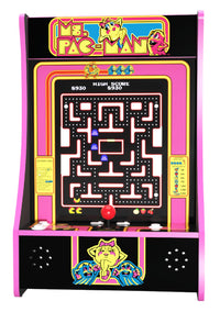  Borne d'arcade de fête portative édition 40e anniversaire MS.PAC-MANMC de Arcade1up 