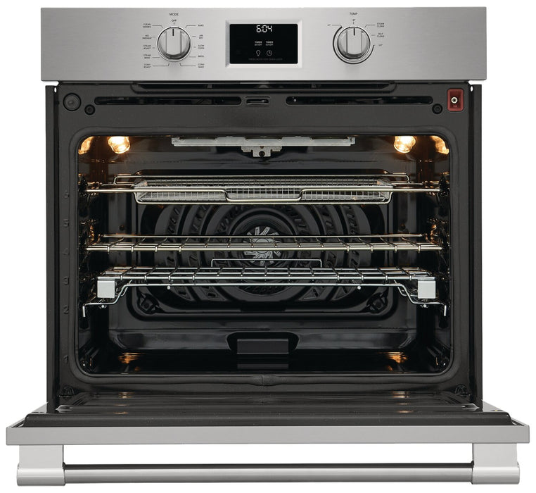Four mural simple électrique Frigidaire Professional de 5,3 pi³ et de 30 po avec convection totale - acier inoxydable Smudge-ProofMD - PCWS3080AF