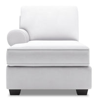 Fauteuil long de droite Roll de la collection Sofa Lab - Pax Ice