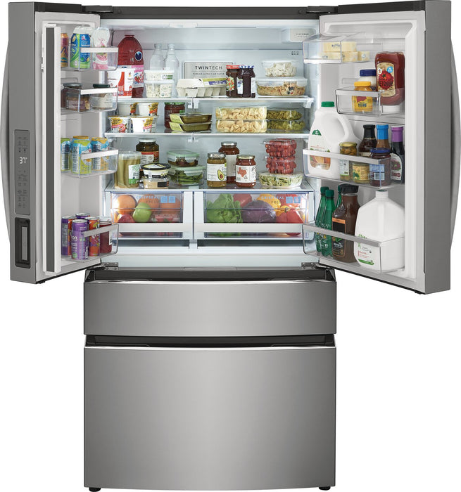 Réfrigérateur Frigidaire Gallery de 22,1 pi³ et de 36 po de profondeur comptoir à 4 portes françaises - acier inoxydable Smudge-ProofMD - GRMG2272CF