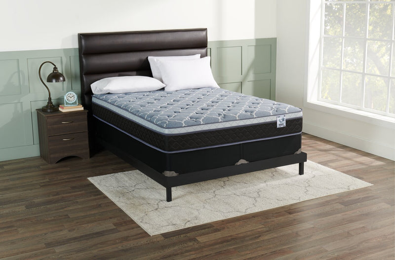 Ensemble matelas à Euro-plateau à profil bas Salerno de Springwall pour très grand lit