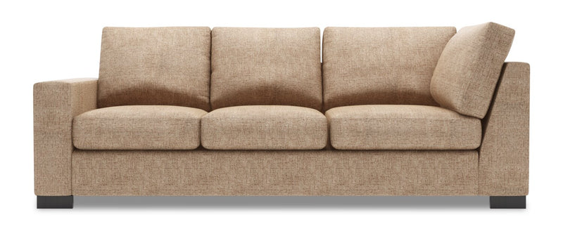 Sofa de gauche pour rallonge Track de la collection Sofa Lab - Luxury Taupe