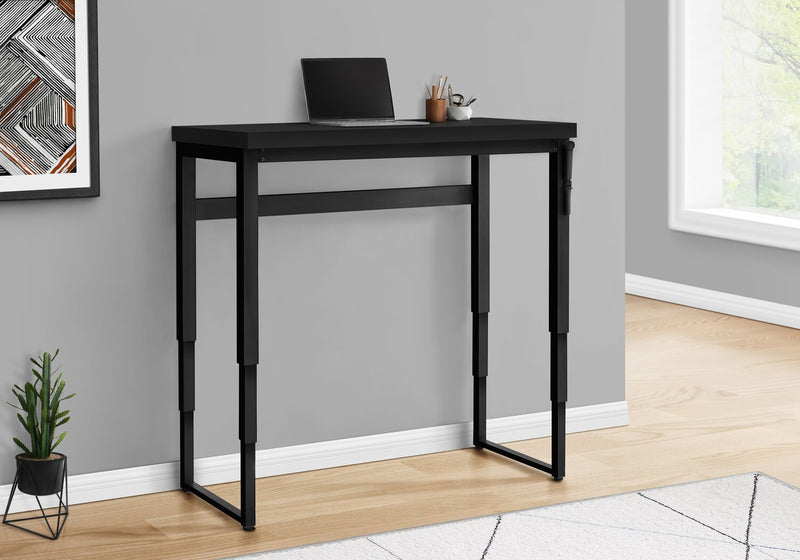 Bureau Kai de 47,25 po à hauteur réglable - noir
