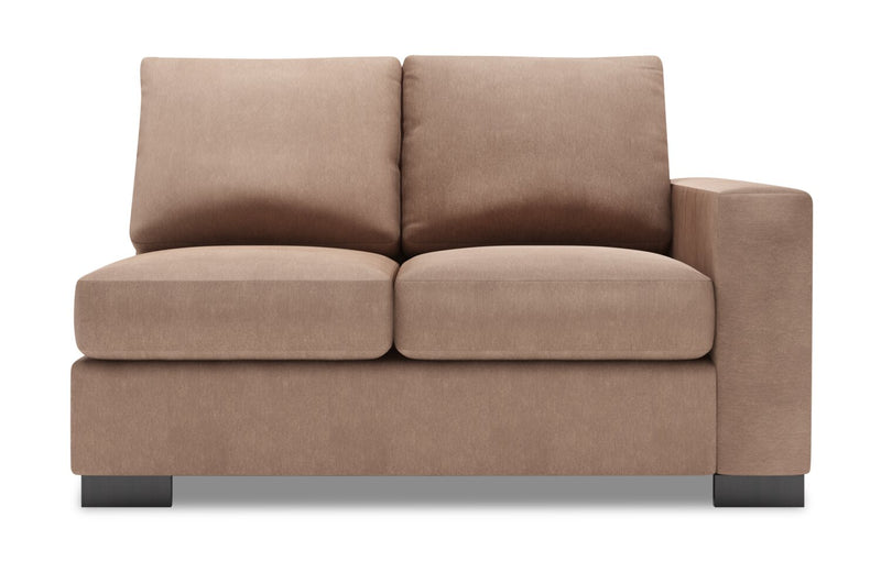Causeuse de droite Track de la collection Sofa Lab - Pax Wicker