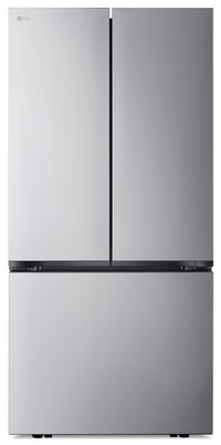  Réfrigérateur LG de 21 pi³ et de 33 po à portes françaises de profondeur comptoir MAXMC - acier inox…
