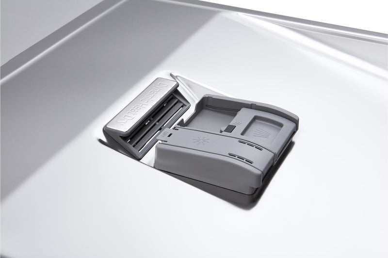 Lave-vaisselle intelligent encastré LG Studio à 40 dBA de 24 po avec commandes sur le dessus et QuadWashMC Pro - acier inoxydable Smudge-ProofMD - SDWB24S3