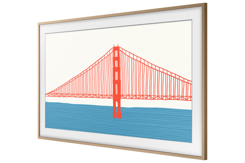 Cadre personnalisable Samsung pour téléviseur 43\" The Frame - Teck moderne