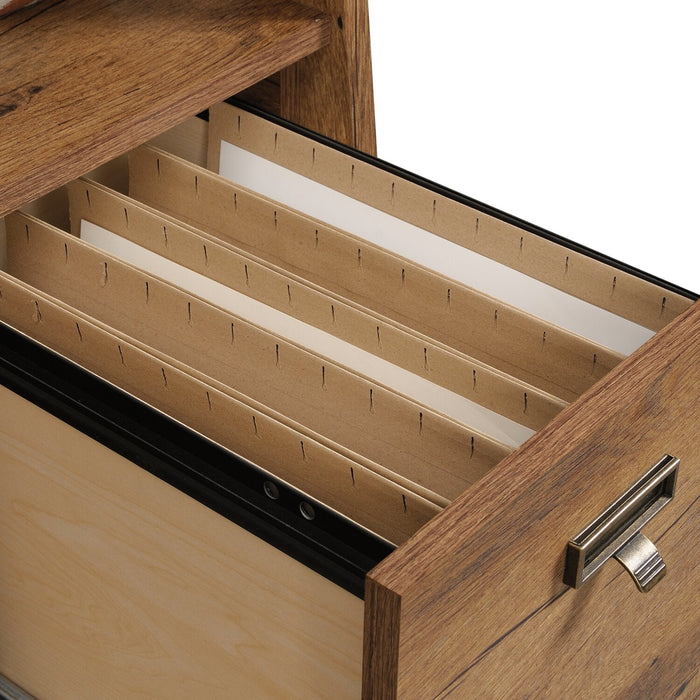  Bureau de direction Kyree de 59,06 po à 4 tiroirs - chêne antique