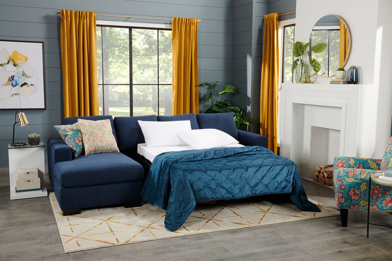 Causeuse sans accoudoirs Track de la collection Sofa Lab - Pax Navy
