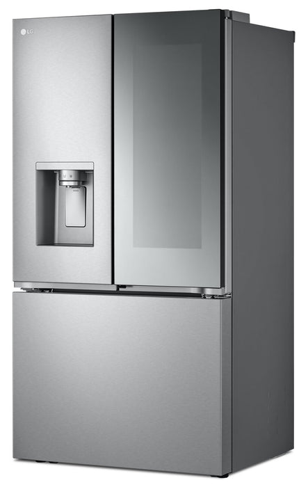 Réfrigérateur LG de 31 pi³ et de 36 po à portes françaises de profondeur standard MAXMC - acier inoxydable Smudge-ProofMD - LRYKS3106S
