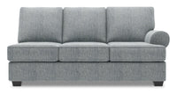  Sofa-lit de droite Roll de la collection Sofa Lab - Luna Pewter 
