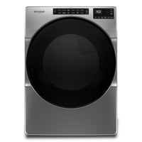 Sécheuse à gaz Whirlpool de 7,4 pi³ - ombre chrome - superposable - WGD5605MC