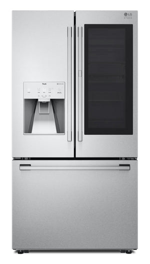Réfrigérateur LG STUDIO de 24 pi³ de profondeur comptoir avec hublot InstaViewMD - SRFVC2416S