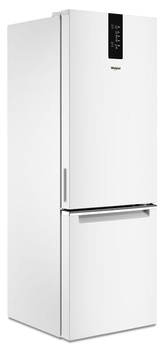 Réfrigérateur Whirlpool de 12,9 pi³ et de 24 po à congélateur inférieur - blanc - WRB533CZJW