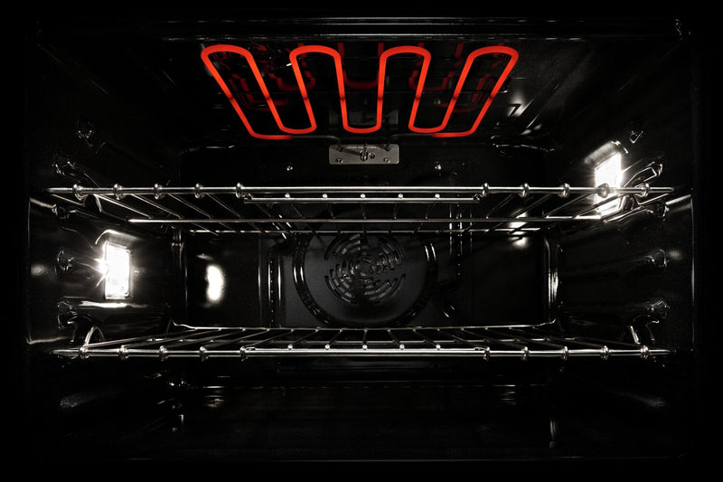 Four mural simple électrique Maytag de 4,3 pi³ et de 27 po avec convection véritable - acier inoxydable résistant aux traces de doigts - MOES6027LZ