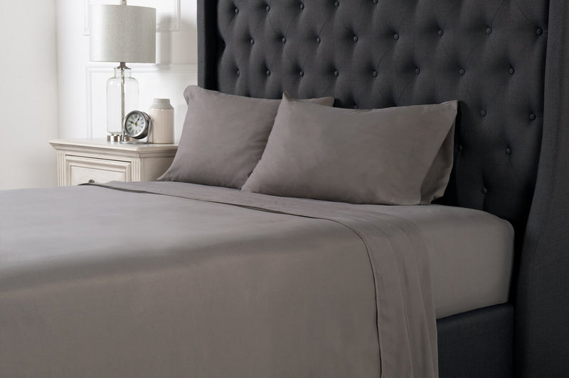 Ensemble de draps Ultra Advanced MasterguardMD 4 pièces pour grand lit - gris
