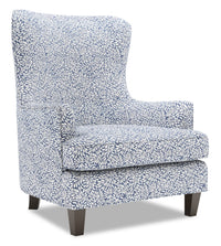  Fauteuil d’appoint à oreilles Sofa Lab de 32 po fabriqué au Canada en tissu - Cadet multicolore 