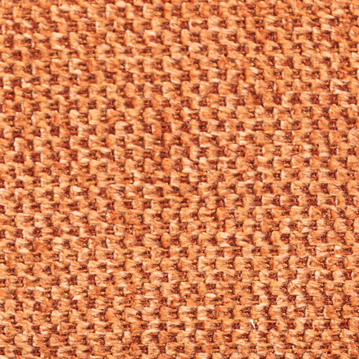 Sofa Kassia de Kort & Co. de 90,6 po en tissu d’apparence lin avec base et pattes en bois - orange