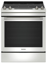  Cuisinière électrique Maytag de 6,4 pi³ avec friture à air et technologie AquaLiftMD - acier inoxyda…