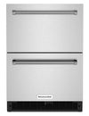 Réfrigérateur sous le comptoir KitchenAid de 4,4 pi3 - KUDR204KSB