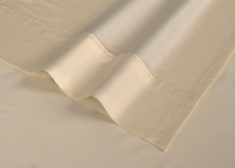 Ensemble de draps Hyper-Cotton BEDGEARMD 4 pièces pour grand lit - Champagne