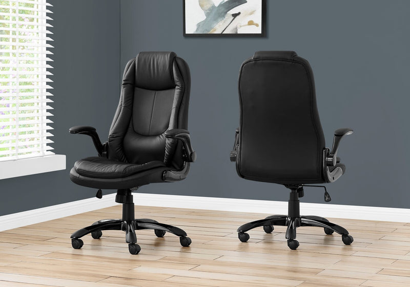 Fauteuil président Masao de 29,5 po - noir 