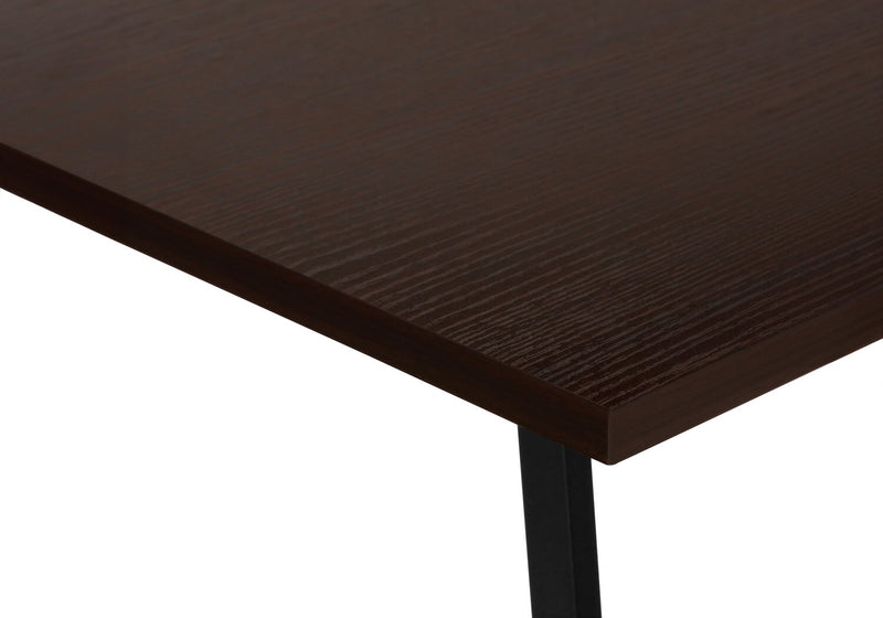 Bureau en forme de L Evlin de 42 po à tablettes - espresso