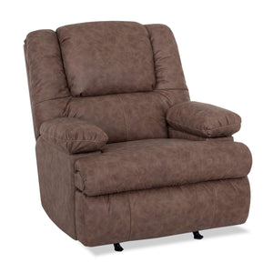 5598 Leather-Look Fabric Power Rocker Recliner - Columbus Mocha | Fauteuil berçant à inclinaison électrique 5598 en tissu d'apparence cuir - columbus moka | 5598PRCM