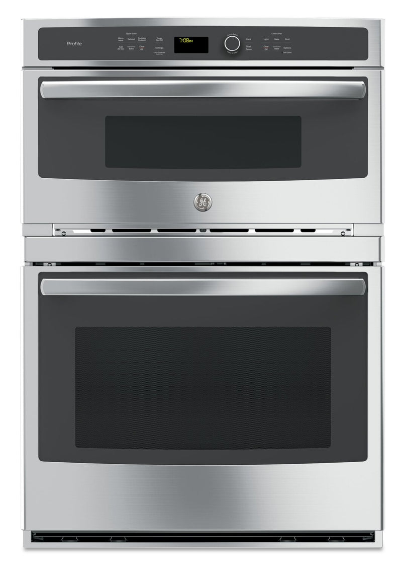 GE Profile 6.7 Cu. Ft. Built-In Combination Microwave and Wall Oven - PT7800SHSS 