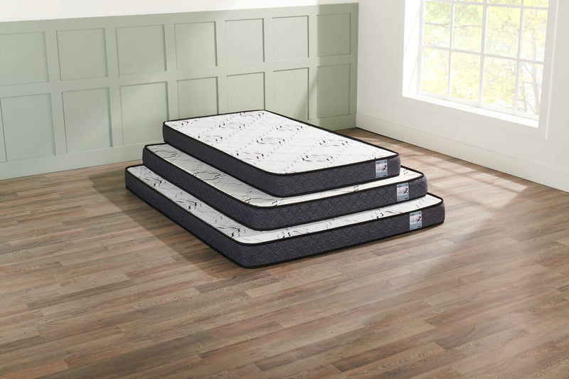 Ensemble matelas à plateau régulier à profil bas Emilia de Springwall pour lit simple