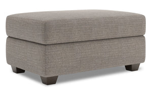 Sofa Lab The Trunk Ottoman - Luna Smoke | Pouf Trunk Sofa Lab - Luna Smoke | TRUN2391