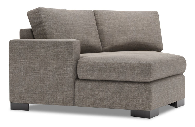 Fauteuil Cuddler de gauche Track de la collection Sofa Lab - Luna Smoke