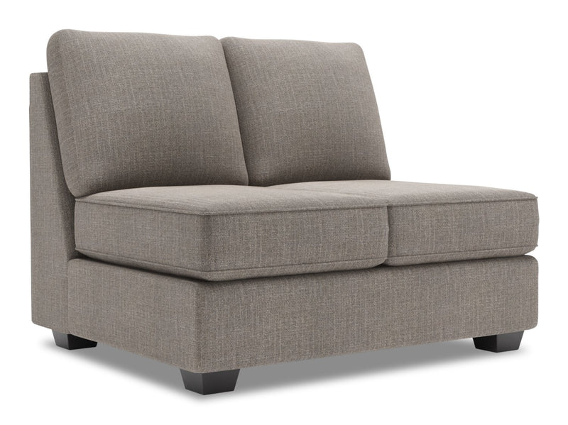 Causeuse sans accoudoirs Roll de la collection Sofa Lab - Luna Smoke
