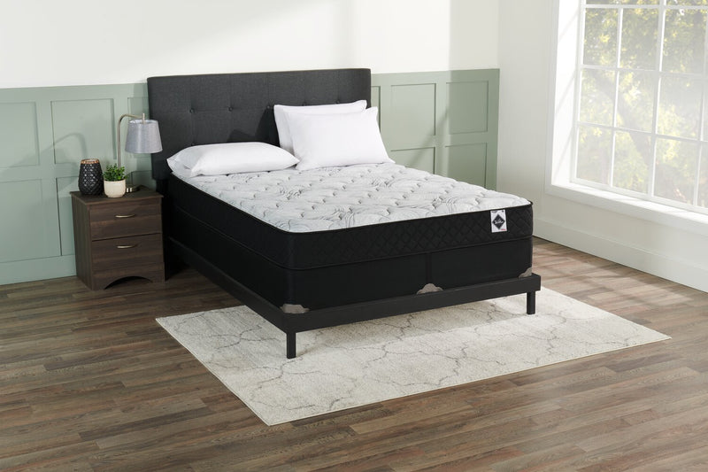 Ensemble matelas divisé à plateau régulier dans une boîte Autumn de Springwall pour grand lit