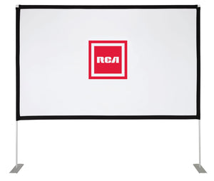 Écran de projecteur portatif RCA de 100 po