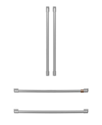  Trousse de poignées Café 4 pièces acier brossé pour réfrigérateur à portes françaises - CXQB4H4PNSS 