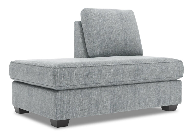 Rallonge pour fauteuil long de gauche Roll de la collection Sofa Lab - Luna Pewter