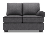 Causeuse de droite Roll de la collection Sofa Lab - Luxury Charcoal