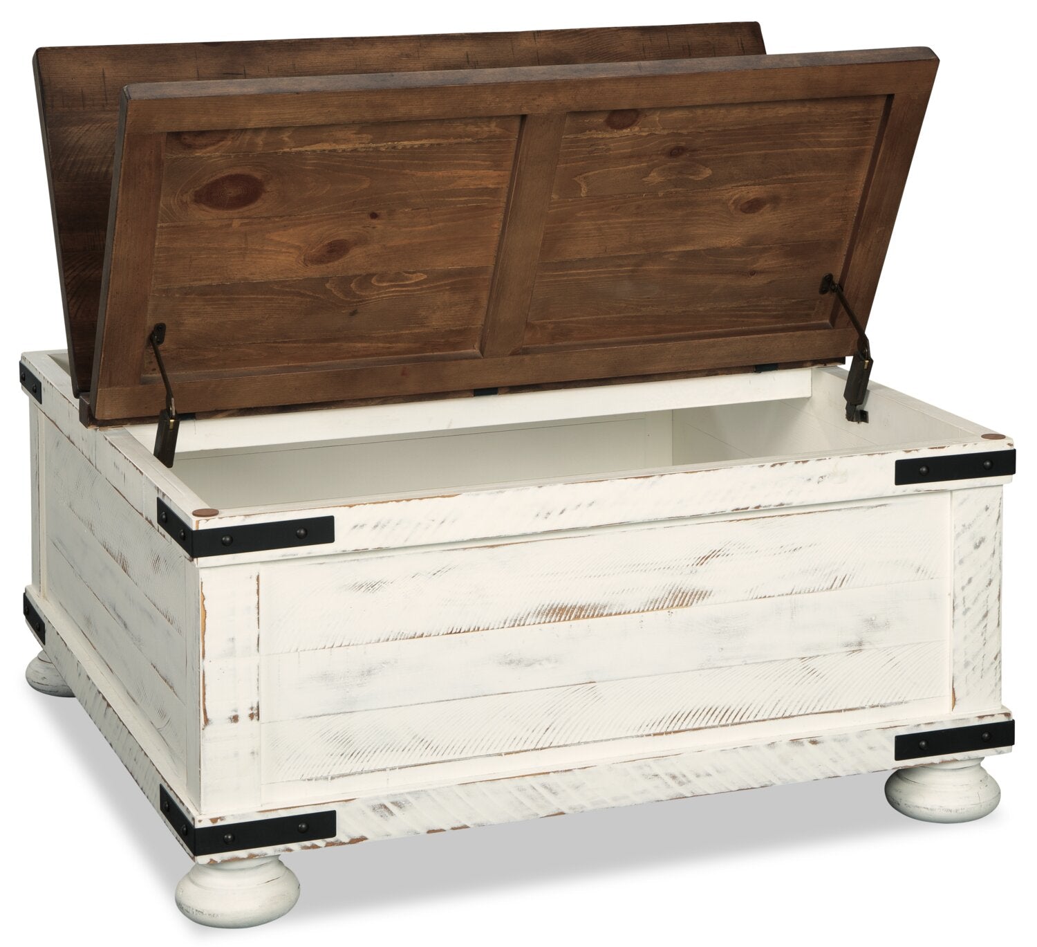 CREATIVE COOPER coffre en bois, boîte de rangement table basse rustique, coffre à jouets CREATIVE COOPER coffre en bois, boîte de rangement table basse rustique, coffre à jouets