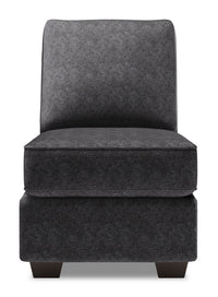 Fauteuil sans accoudoirs Roll de la collection Sofa Lab - Luxury Charcoal