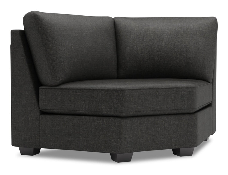 Fauteuil courbé en coin Roll de la collection Sofa Lab - Luna Kohl