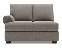 Causeuse de gauche Roll de la collection Sofa Lab - Luna Smoke