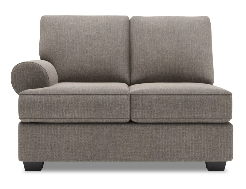 Causeuse de gauche Roll de la collection Sofa Lab - Luna Smoke
