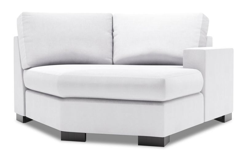 Fauteuil Cuddler de droite Track de la collection Sofa Lab - Pax Ice