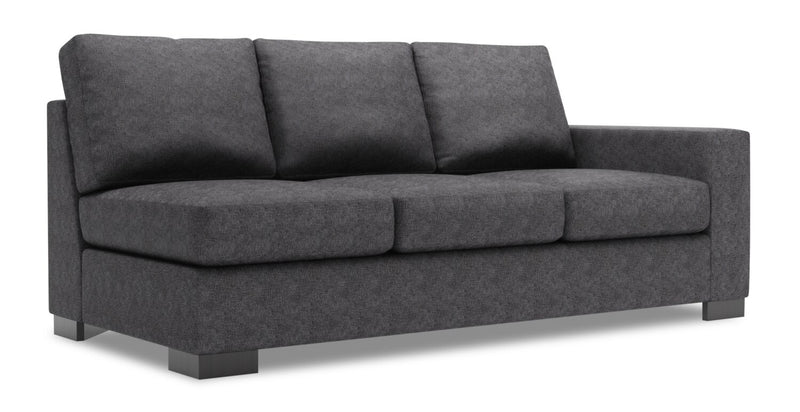 Sofa de droite Track de la collection Sofa Lab - Luxury Charcoal