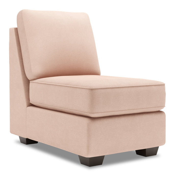 Fauteuil sans accoudoirs Roll de la collection Sofa Lab - Pax Rose