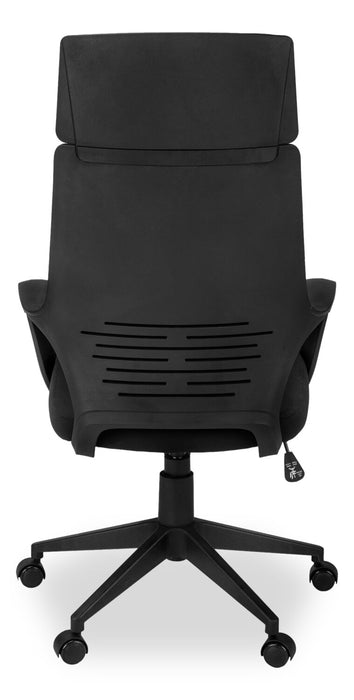 Fauteuil président Hayes de 25 po - noir 
