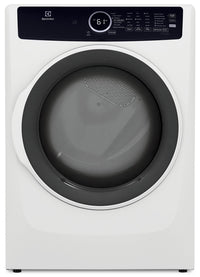  Sécheuse à gaz Electrolux de 8 pi³ avec vapeur - blanche - superposable - ELFG7437AW