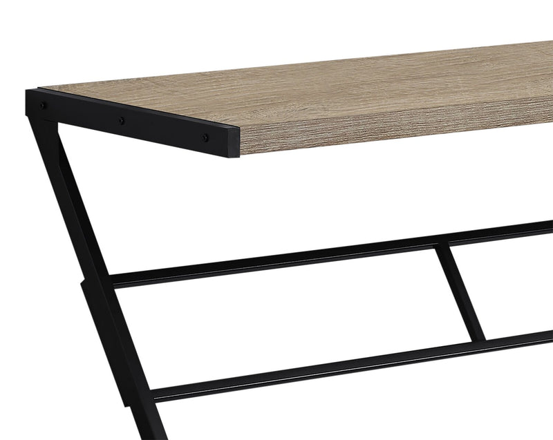 Bureau compact Matt de 48 po - taupe